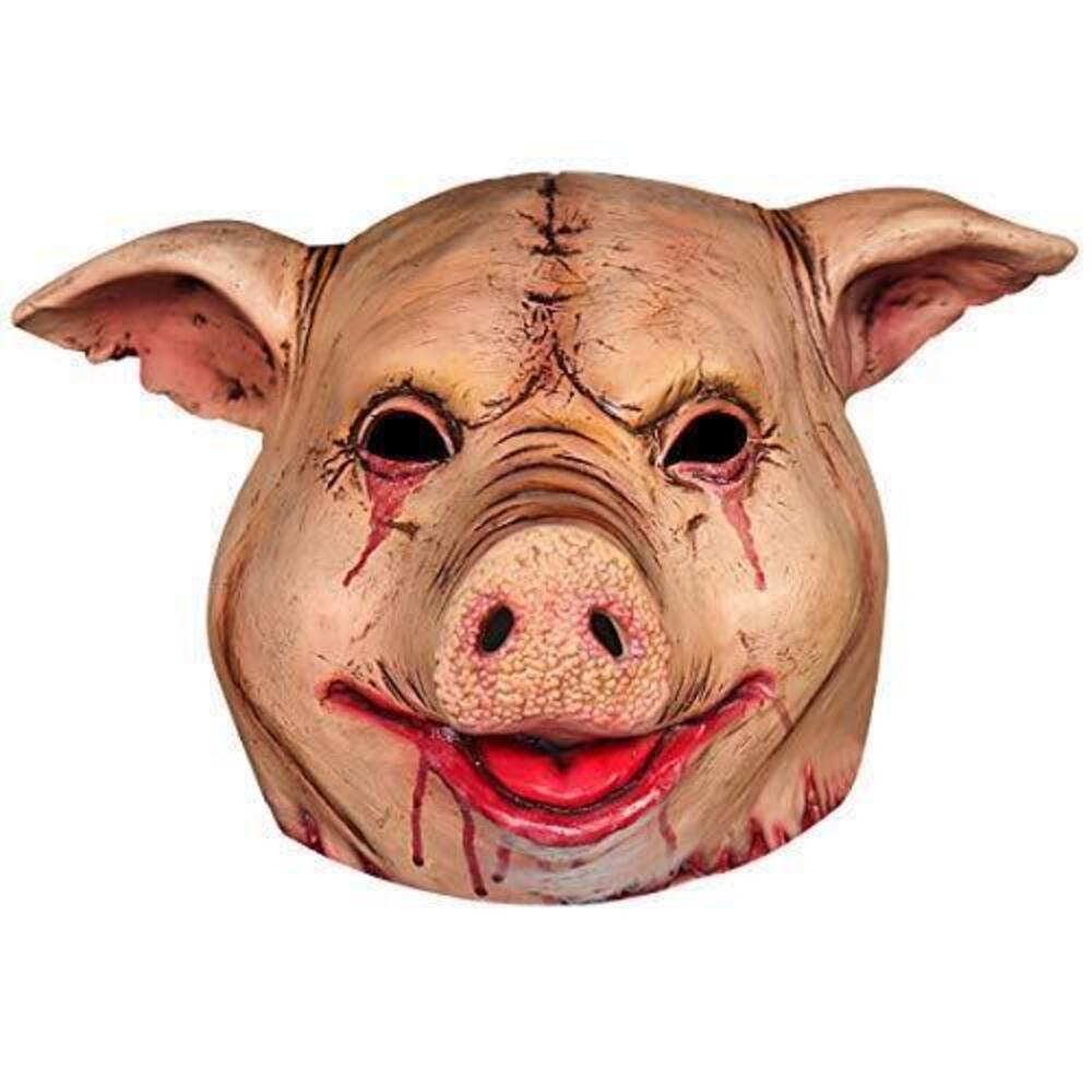 2317 Scary Animal Latex Pig Mask Halloween Costume Cosplay Props Bloody Pig